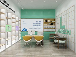 现代风格杯具展厅