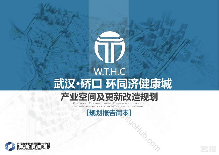 武汉环同济健康城产业空间及更新改造规划