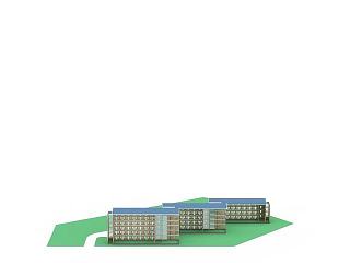 宿舍楼模型
