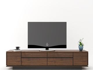 现代电视柜模型