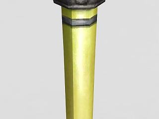 现代龙之谷武器法杖模型