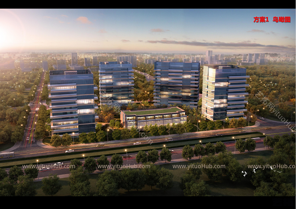 上海浦东前滩36-01地块概念觃划不建筑设计