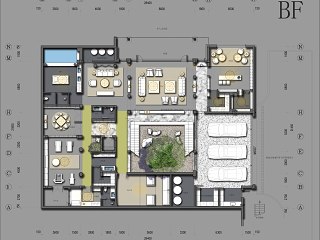 户型优化彩平图