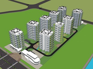 现代高层住宅