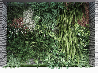 现代绿植墙