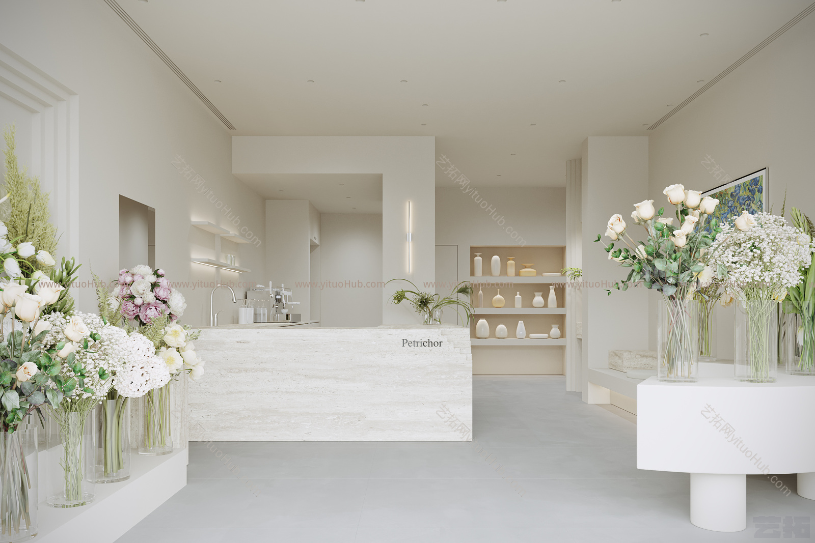 现代花店设计 