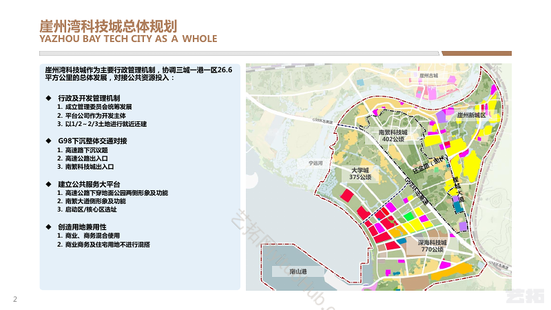 海南三亚城市科技城生态工业园景观方案