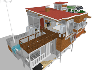 现代别墅住宅建筑