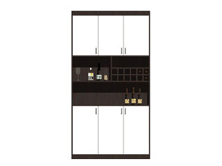 现代北欧风格入户玄关柜