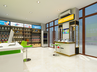 现代手机店 中国电信 手机专柜