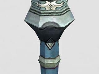 现代龙之谷武器法杖模型