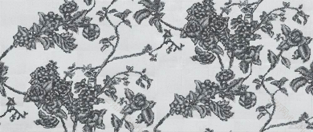 墙面花卉、植物景观马赛克瓷砖贴图