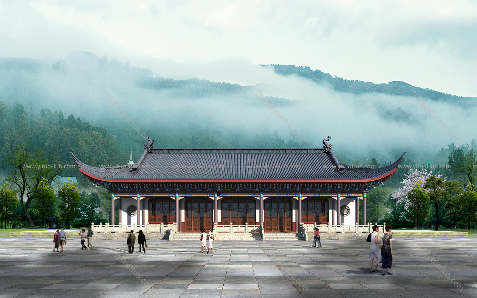 中式古建 