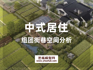 中式居住组团街巷空间分析