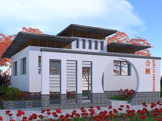 中式公厕建筑