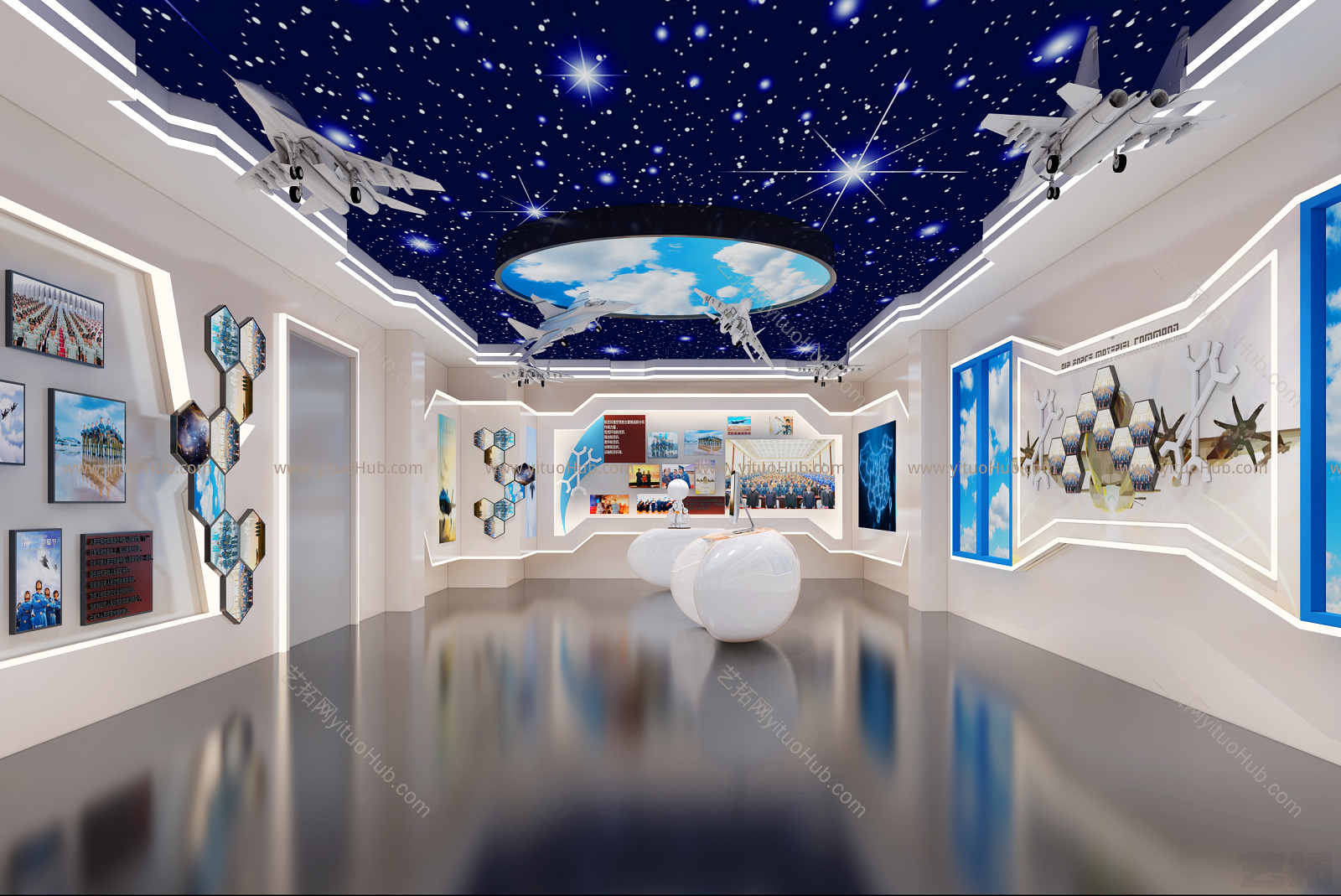 现代空军科技展厅