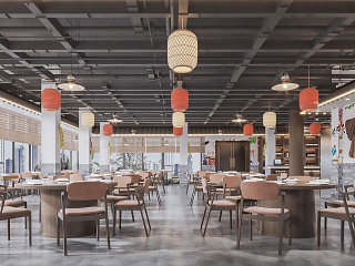 新中式火锅店