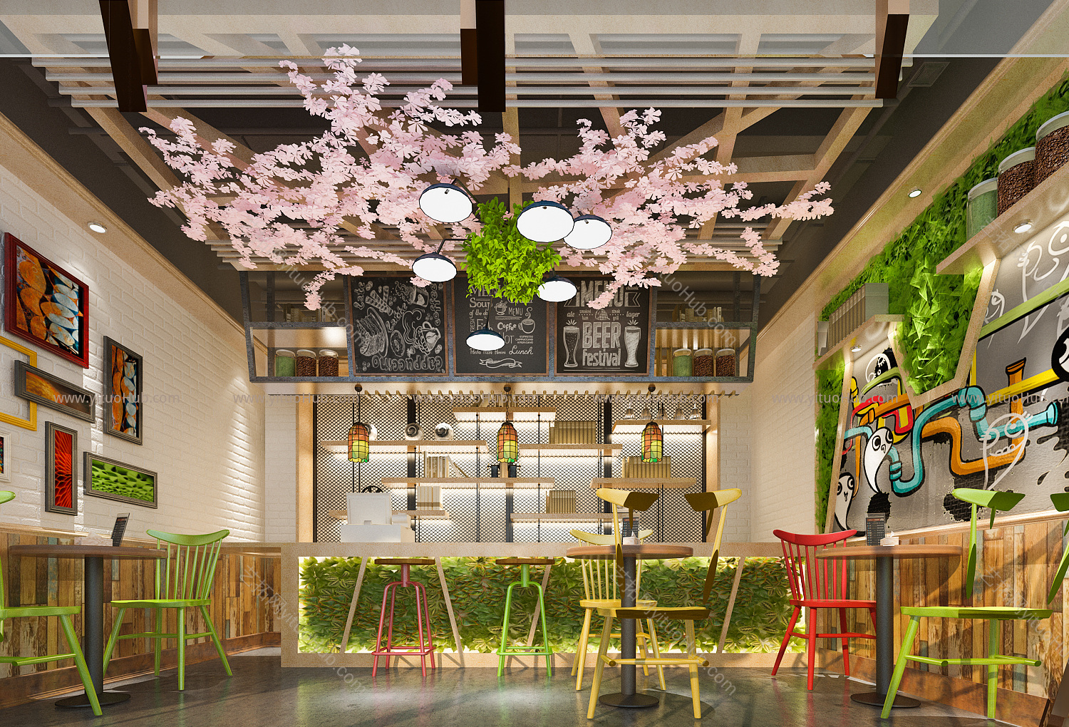 工业风餐厅