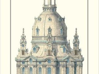 欧式法式英伦现代建筑装饰画挂画 (18)