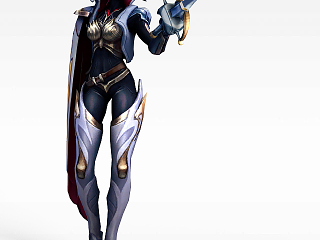 现代LOL菲奥娜无双剑姬模型