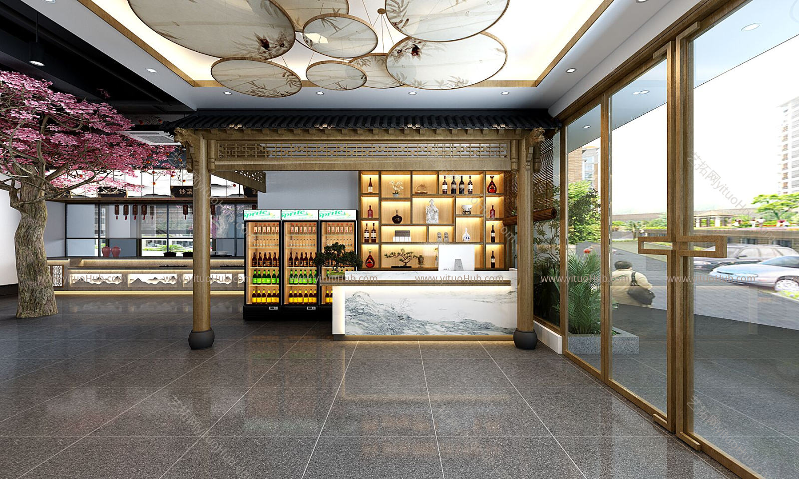 新中式中餐厅 饭店