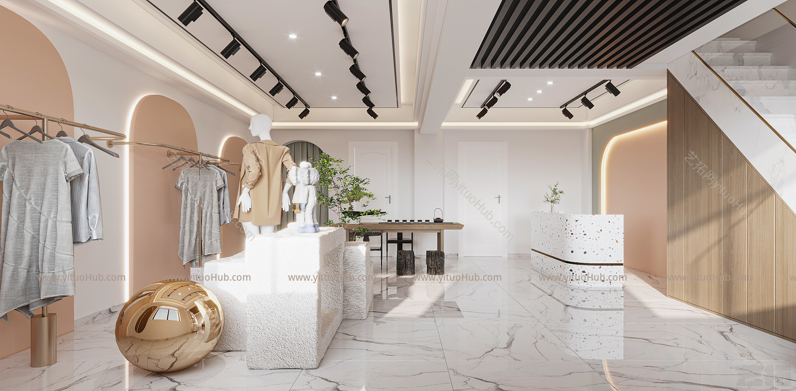 现代女装店