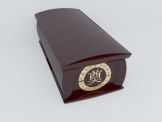现代棺材模型