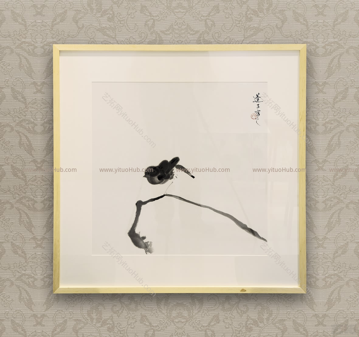 现代艺术装饰画高清贴图