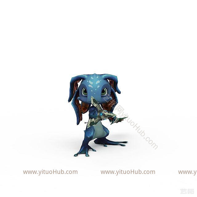 现代LOL菲兹潮汐海灵模型