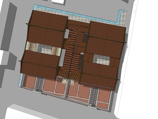 中式古建筑 闽南地区祠堂 闽南古厝