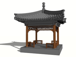 中式古典亭子