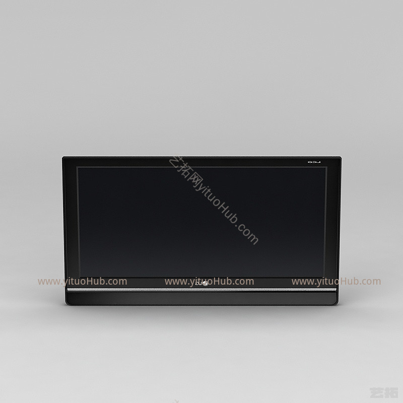 现代电视显示器模型