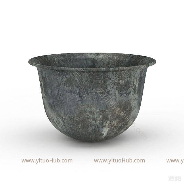 现代大型铁缸模型