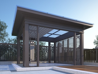 新中式居家庭院