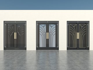 现代入口大门