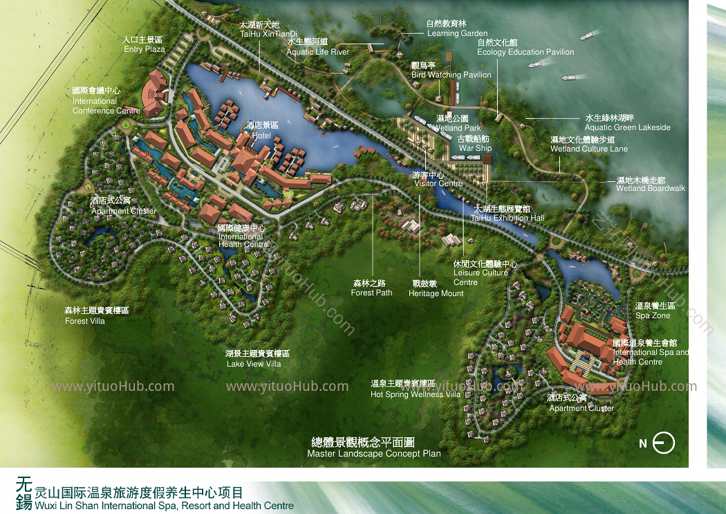 ACLA·无锡灵山国际温泉旅游度假养生中心景观设计
