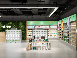 现代文具店 玩具店 家具店 货柜 