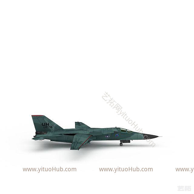 现代F111战斗机模型