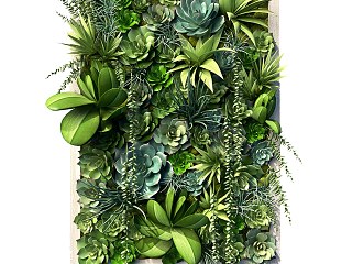 现代绿植墙