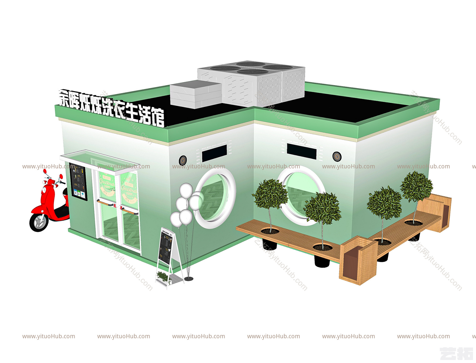 现代商业建筑