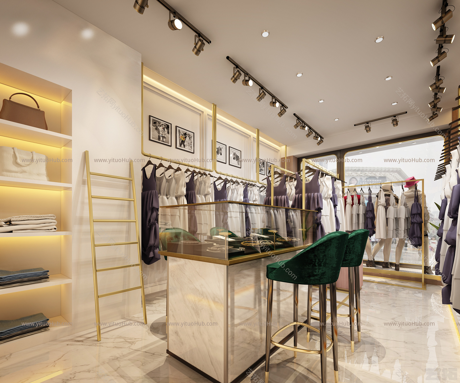 现代服装店 女装店
