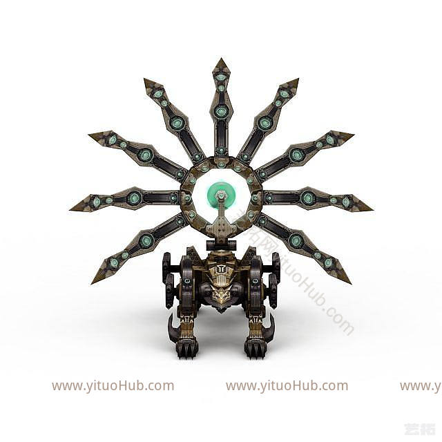 现代最终幻想零式角色怪物动漫角色模型