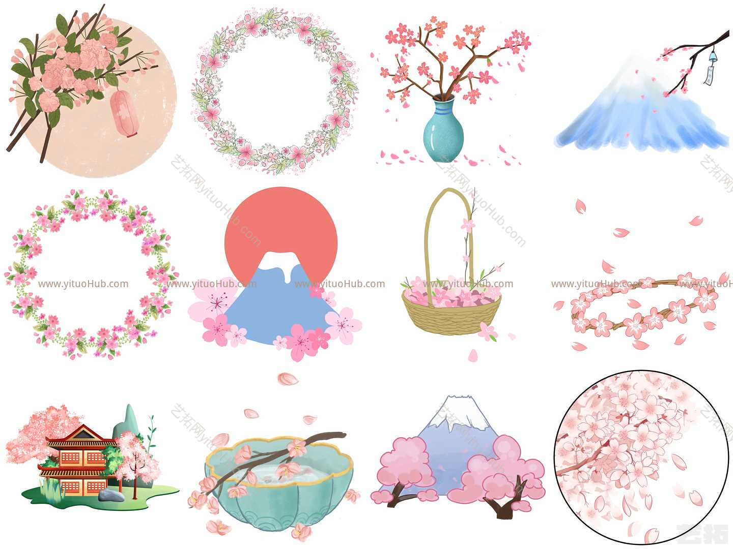 樱花免抠素材