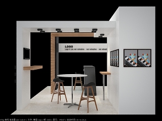 现代混搭风格展厅