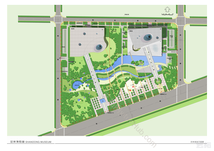 山东博物馆新馆建筑方案设计