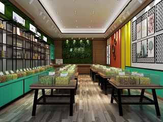 现代茶叶店