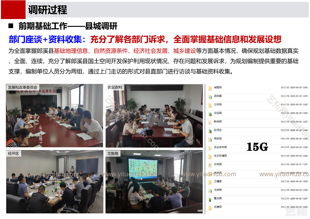 郎溪县国土空间总体规划初步方案汇报
