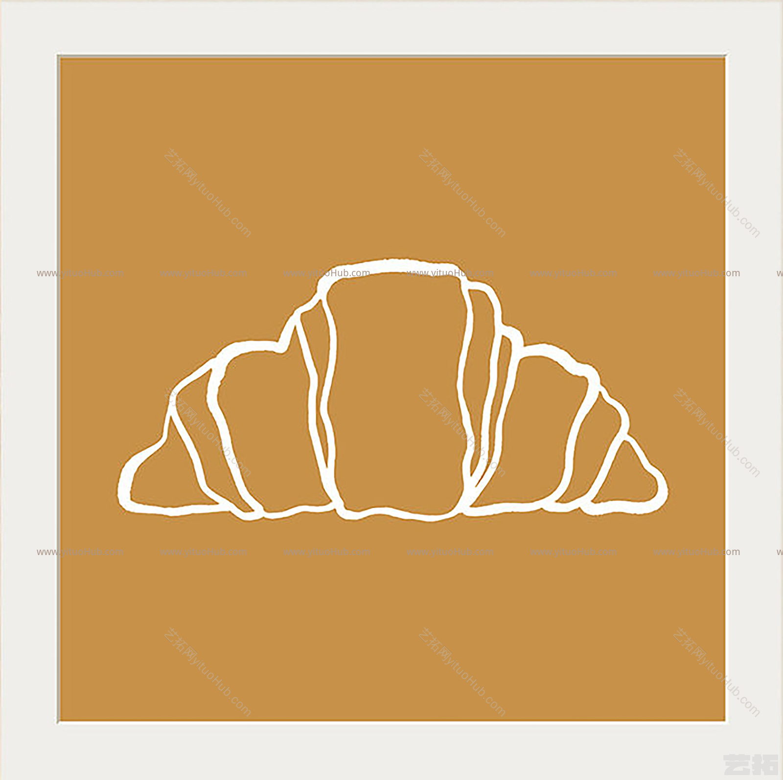 现代儿童装饰画贴图