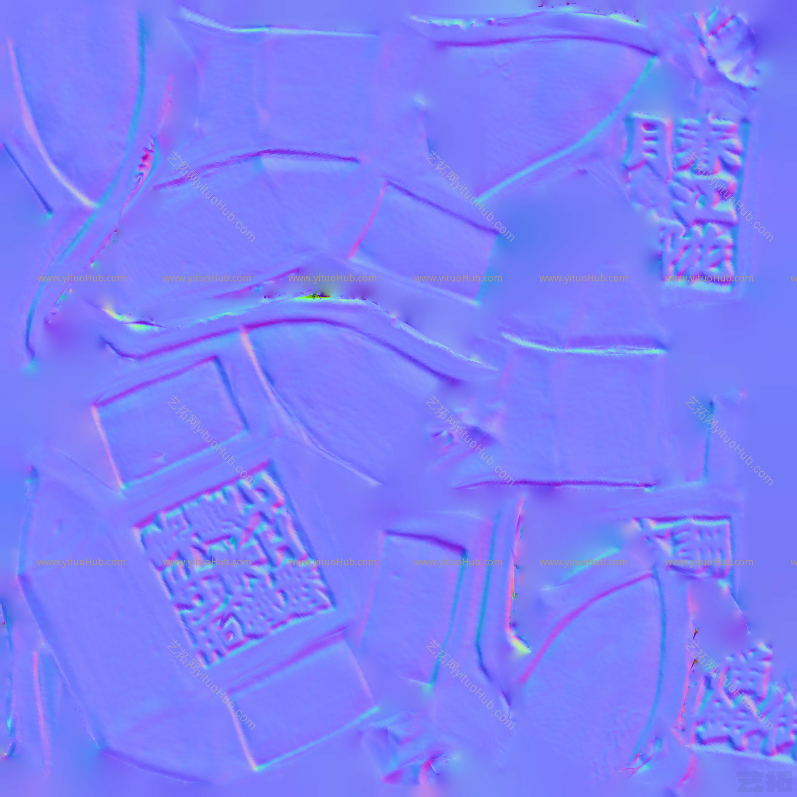 现代文物青铜器模型