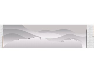 山水景墙山